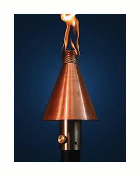 Copper Cone Permanent Mount Patio Light
