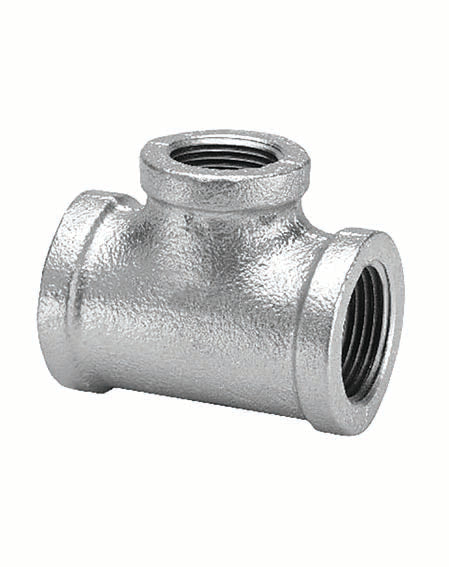 Ward Galvanized Bull Tee 3/4" X 3/4" X 1"