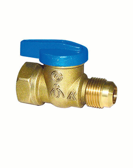 Legend 3/8" Flare x 1/2" Forged Brass Gas Ball Valve