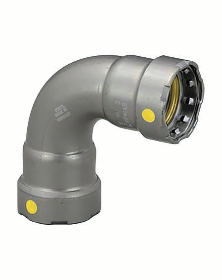 25211 1" Megapressg Carbon 90 Ell Viega