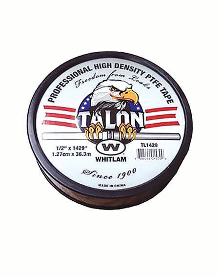 J.C. Whitlam Tl-1429 1/2" Teflon Tape