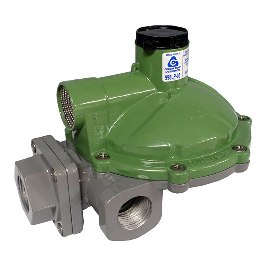 CAVAGNA 3/4" FPT x 3/4" FPT Angle Body 2nd Stage REGULATOR