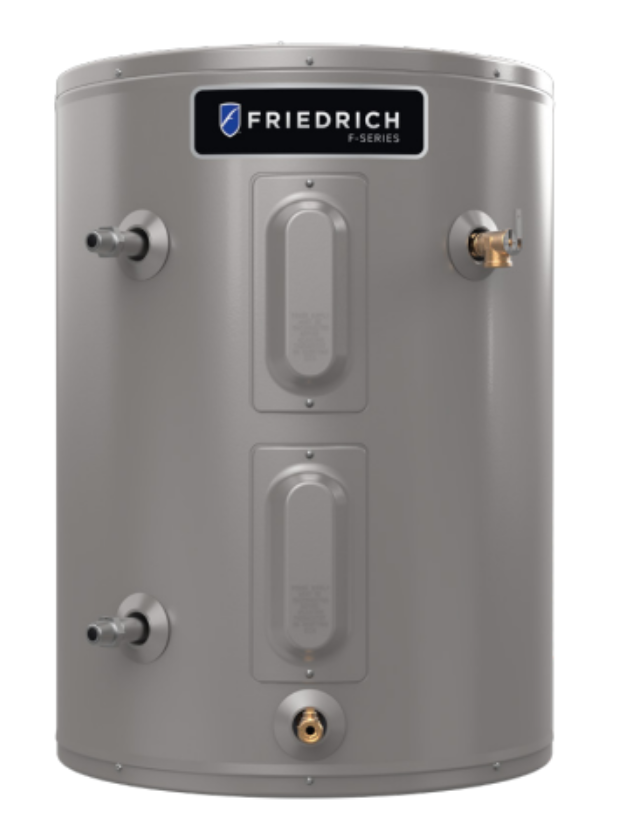 30 Gallon Low Body Tanked Water Heater With 6 Year Warranty