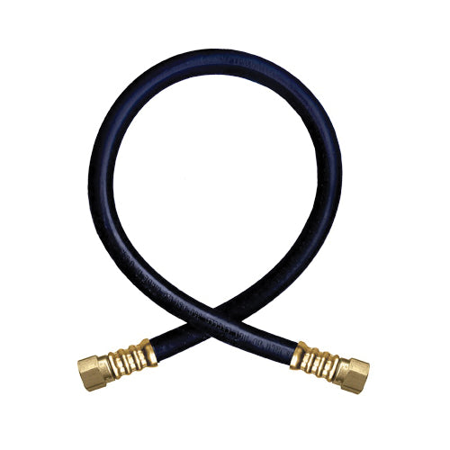 3/8" X 24" Gas Rubber Hose w/ Female Flare Ends